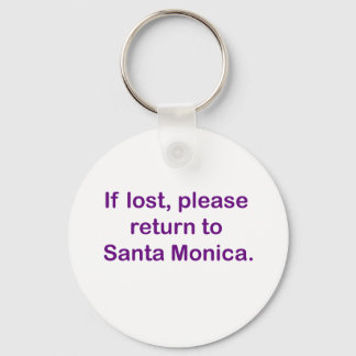 If Lost, Please Return Key Ring