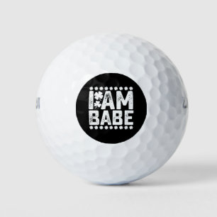 If Lost Return To Babe I Am Babe Couple Matching Golf Balls