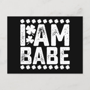 If Lost Return To Babe I Am Babe Couple Matching Postcard
