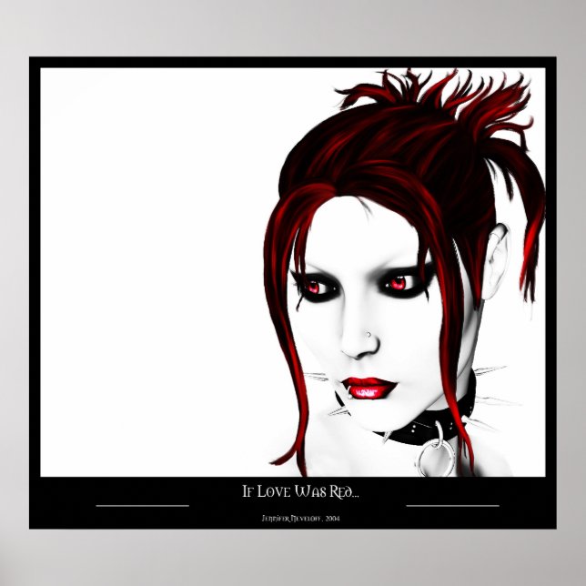 If Love Was Red... Poster (Front)