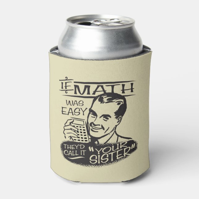 If Math was Easy Can Cooler (Can Front)