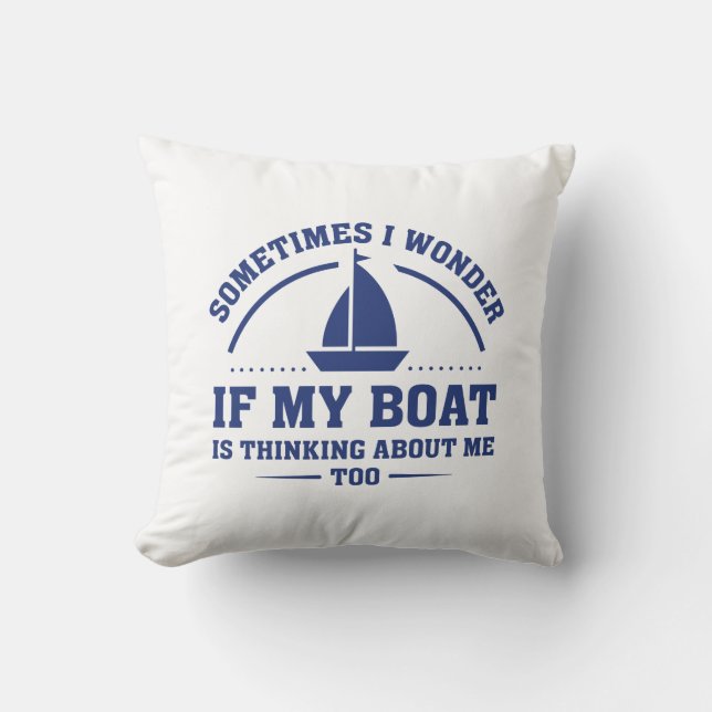 If My Boat Cushion (Front)