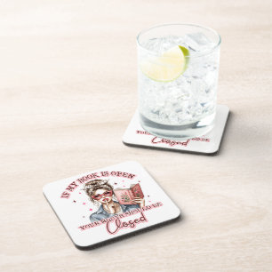 If My Book Is Open...  Coaster