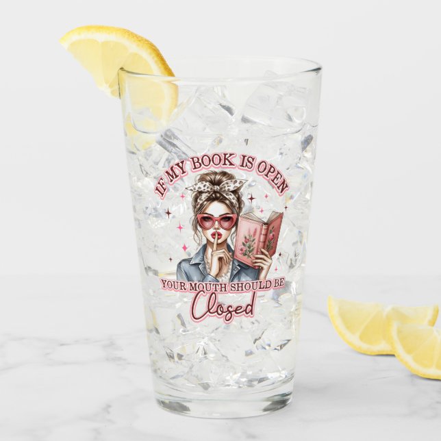 If My Book Is Open...  Glass (Front Ice)