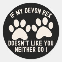 If My Devon Rex Doesn't Like You Neither Do I