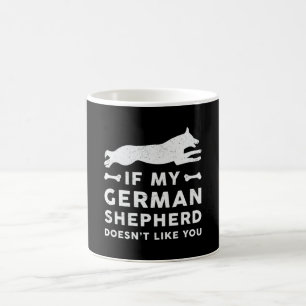 If My German Shepherd Dog Lover Pet Vintage Funny Coffee Mug