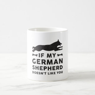 If My German Shepherd Dog Lover Vintage Funny Gift Coffee Mug