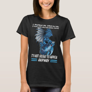 if people stop expecting normal Introvert Dragon_1 T-Shirt