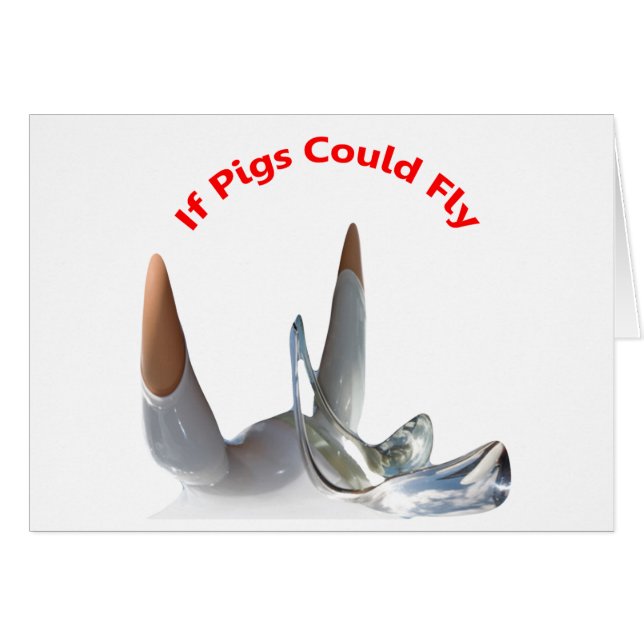 If Pigs Could Fly (Front Horizontal)
