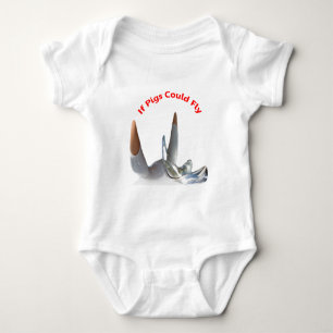 If Pigs Could Fly Baby Bodysuit