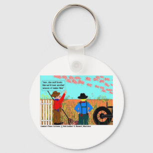 If Pigs Flew Funny Cartoon Gifts & Collectibles Key Ring