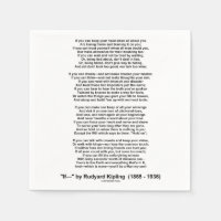 If Poem By Rudyard Kipling (Inspirational Poem)