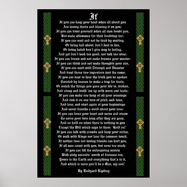 "IF"  prose Poster (Front)