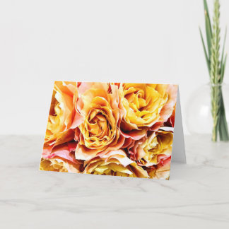 If Sunsets Were Roses <Blank Note Card> Thank You Card