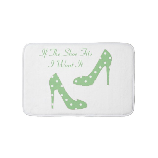 If The Shoe Fits Bath Mat (Front)