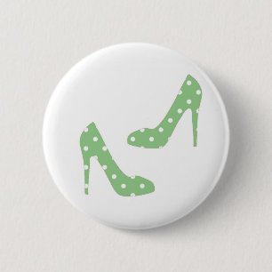 If the shoe fits I want it 6 Cm Round Badge