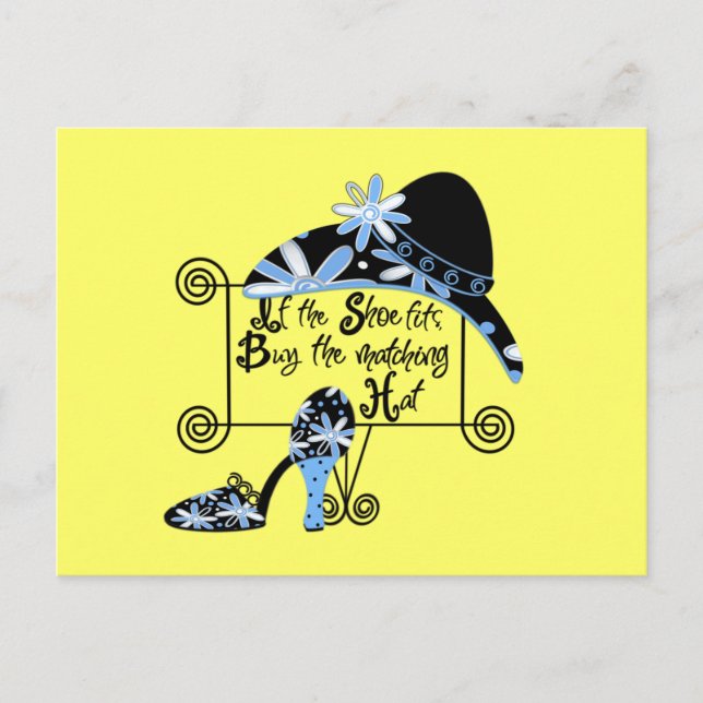 If the Shoe Fits Postcard (Front)