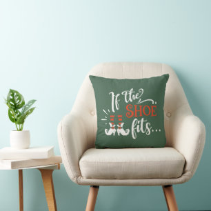 If The Show Fits Witch Green Halloween Cushion