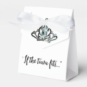 "If The Tiara Fits...!" Favour Box