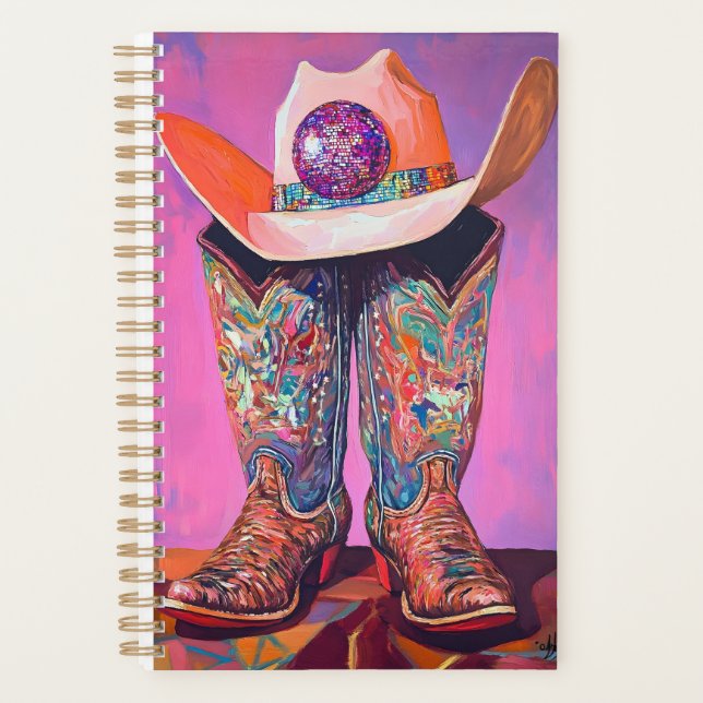 if these boots could talk  planner (Front)