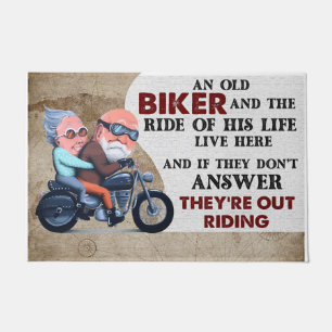 If They Don't Answer They're Out Riding Doormat