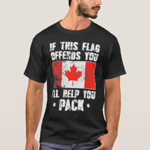 If This Flag Offends You Ill Help You Pack T-Shirt