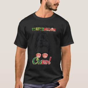 If U Drink Don't Drive Do The Watermelon Crawl Mes T-Shirt