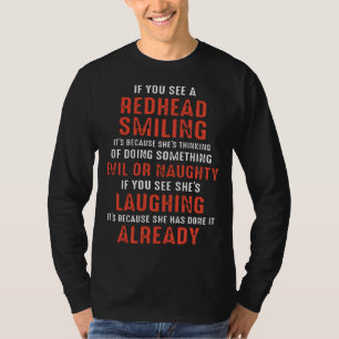 if u see a redhead t-shirts