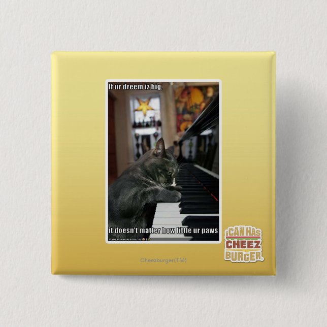 If ur dreem is big 15 cm square badge (Front)