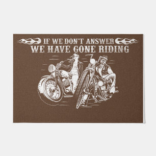 If We Don't Answer We Have Gone Riding Doormat
