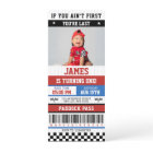 If you ain't first you're last Racing 1st Birthday