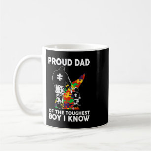 If you are an autism dad this shirt is for you thi coffee mug