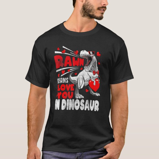 If you are looking for  valentine's day trex appar T-Shirt (Front)