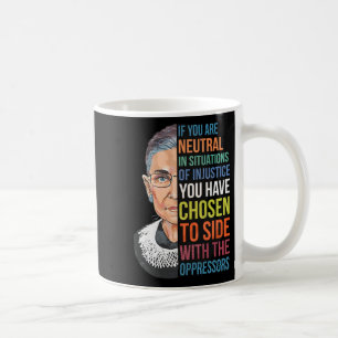 If You Are Neutral In Situations Of Injustice Noto Coffee Mug