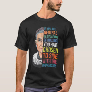 If You Are Neutral In Situations Of Injustice Noto T-Shirt