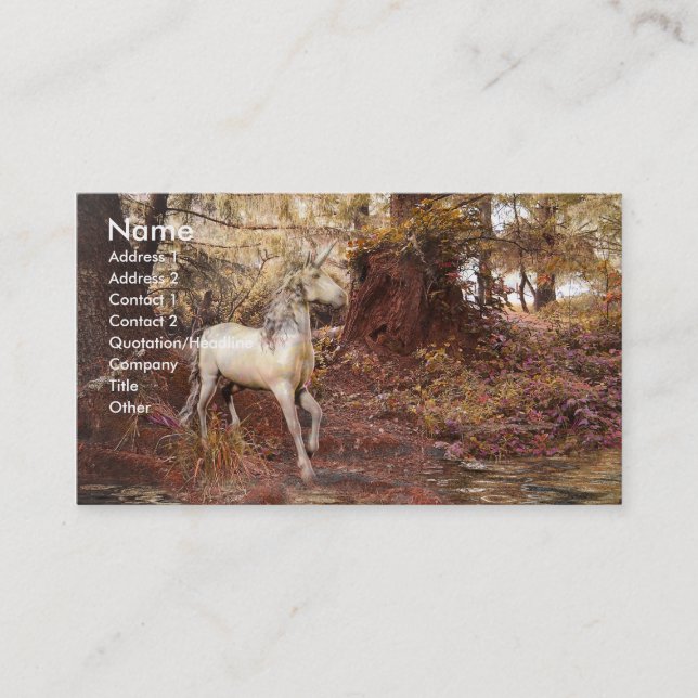 If you believe business card (Front)