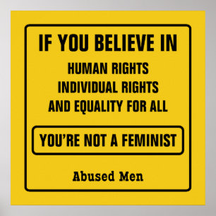 If You Believe In Human Rights … Poster