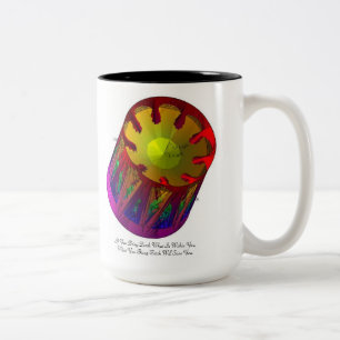 If you bring forth what is within you.... Two-Tone coffee mug