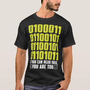 if you can read this coding IT Specialists Funny I T-Shirt