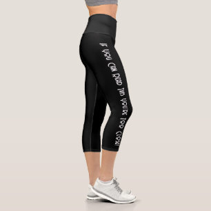"If You Can Read This" Funny Leggings