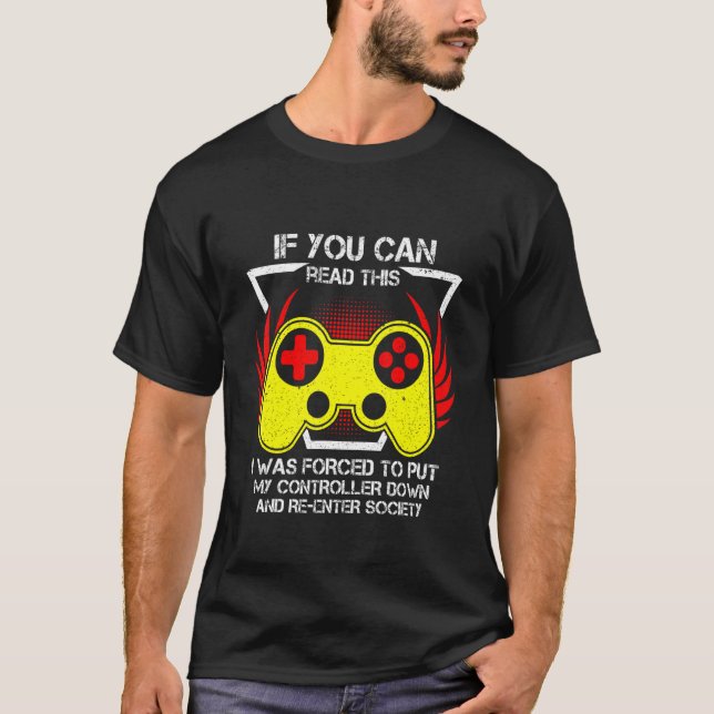 If You Can Read This Quote Anti Social Sarcastic G T-Shirt (Front)