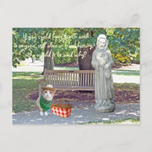 If You Could Have Lunch ... Postcard
