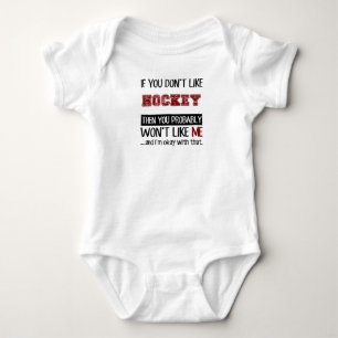 If You Don't Like Hockey Cool Baby Bodysuit
