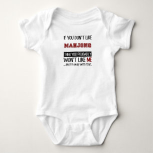 If You Don't Like Mahjong Cool Baby Bodysuit