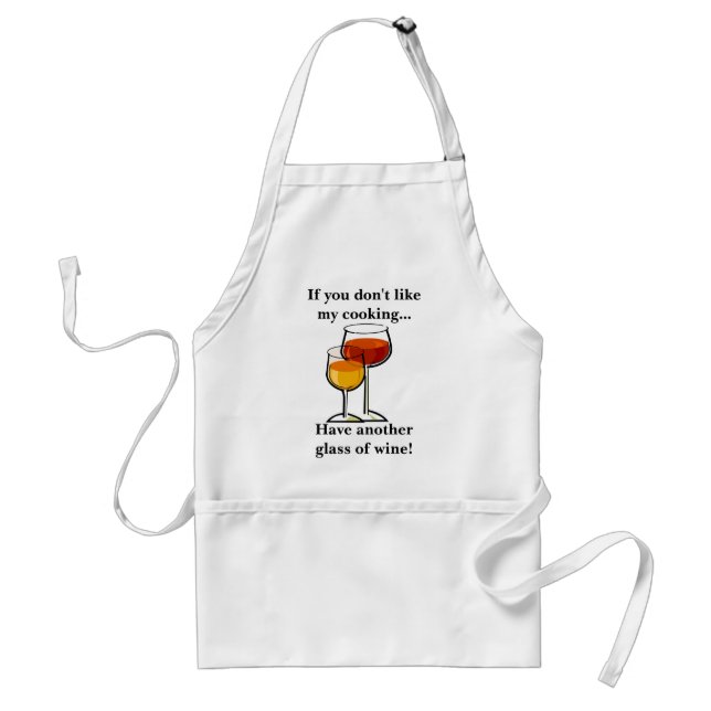 If you don't like my cooking... standard apron (Front)