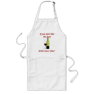 If you dont like the food... long apron