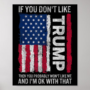 If You Dont Like Trump Then You Probably Wont Like Poster