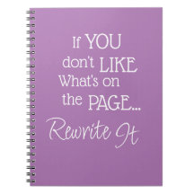 "If You Don't Like What's On the Page..." Phrase