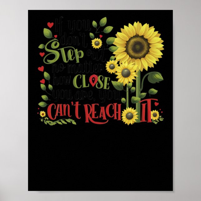 If You Don't Step Out No How Close You Are  Poster (Front)