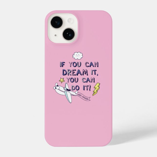 If You Dream It You Can Do It iPhone Case (Back)
